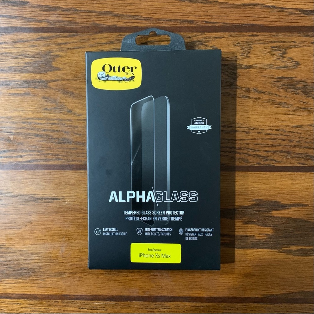 Otter Box Alpha Glass Screen Protector - iPhone XS MAX